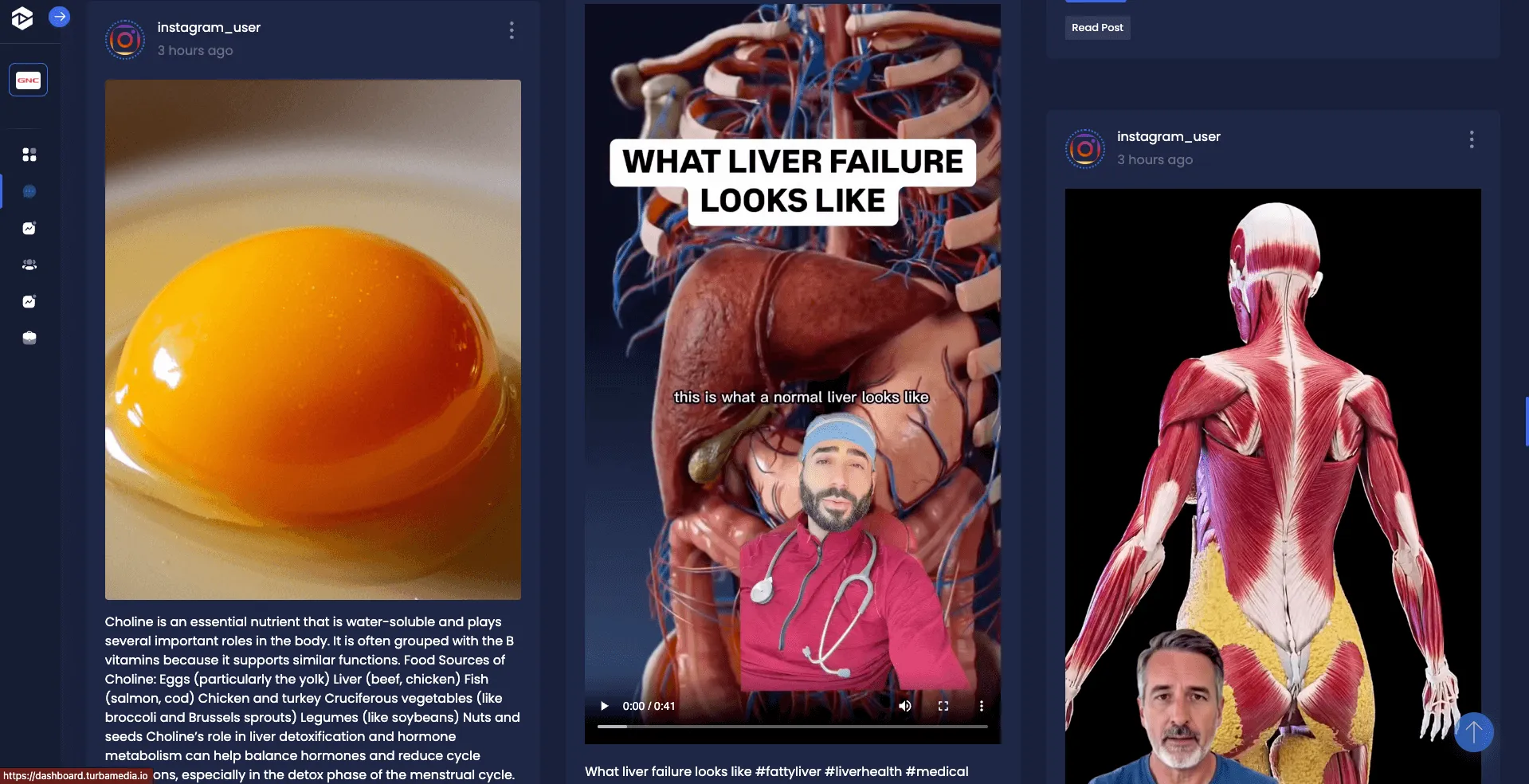 GNC campaign work by Turba Media